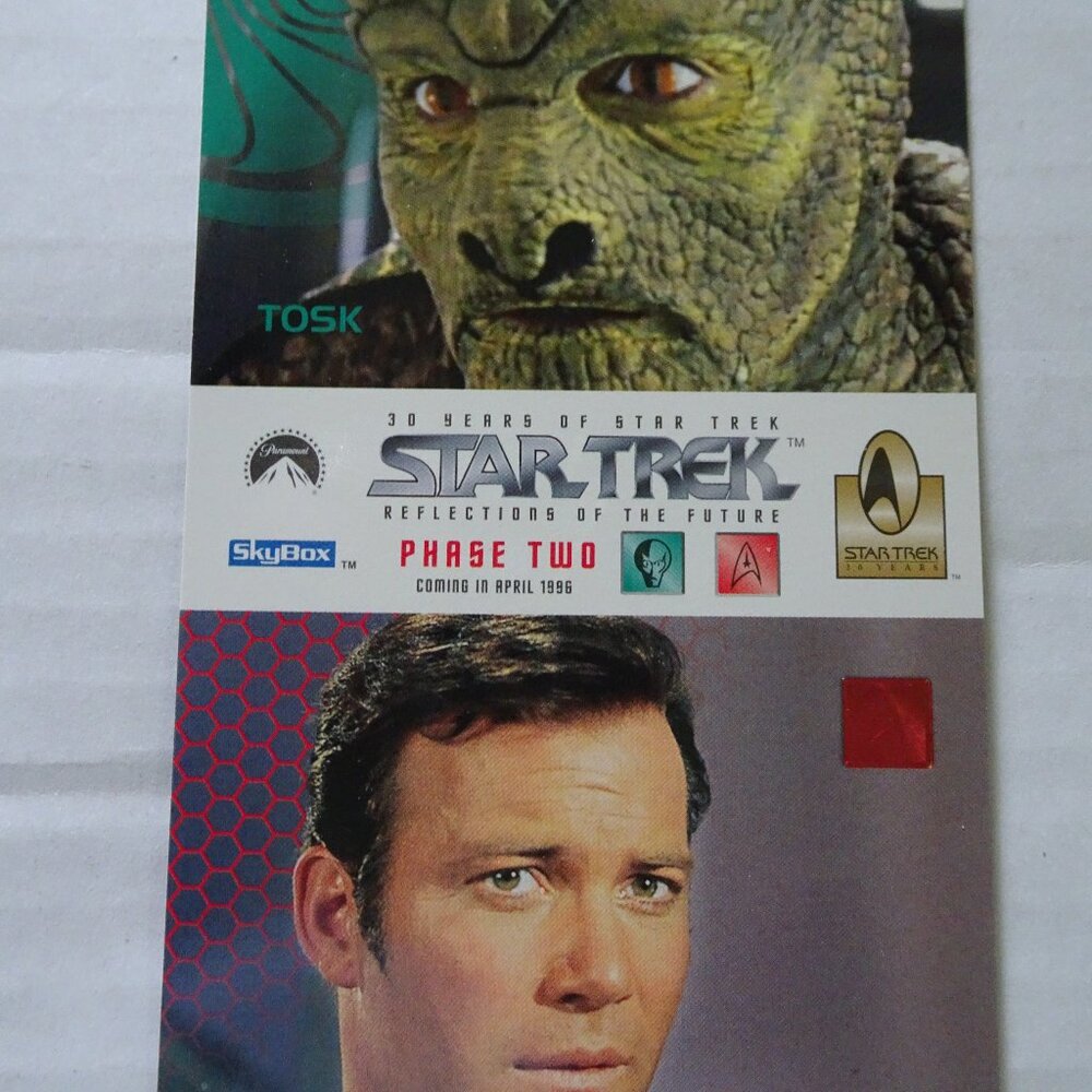 Star Trek 30 Years Reflections of the Future Phase Two - Promo Card -Single Card